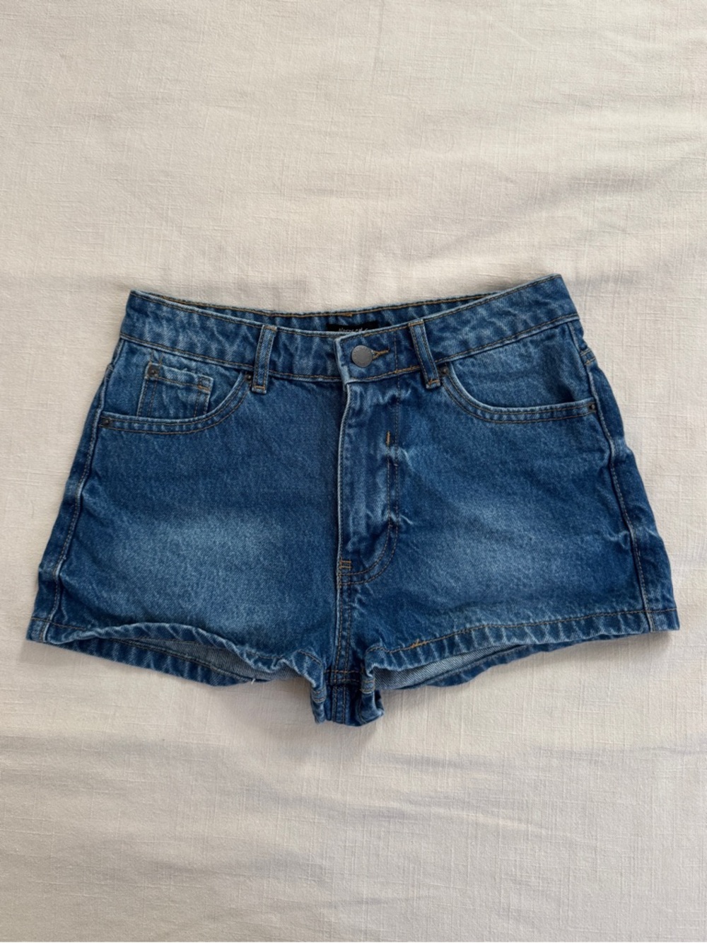 Nasty Gal Cheeky Denim Jean Shorts - Size US 2 (XS)